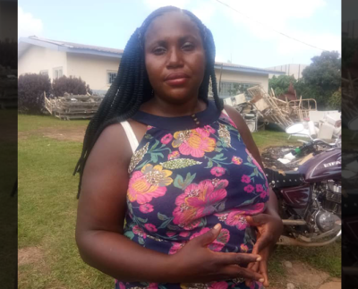 Jacquline Belouma, ancienne patiente atteinte d'une maladie mentale