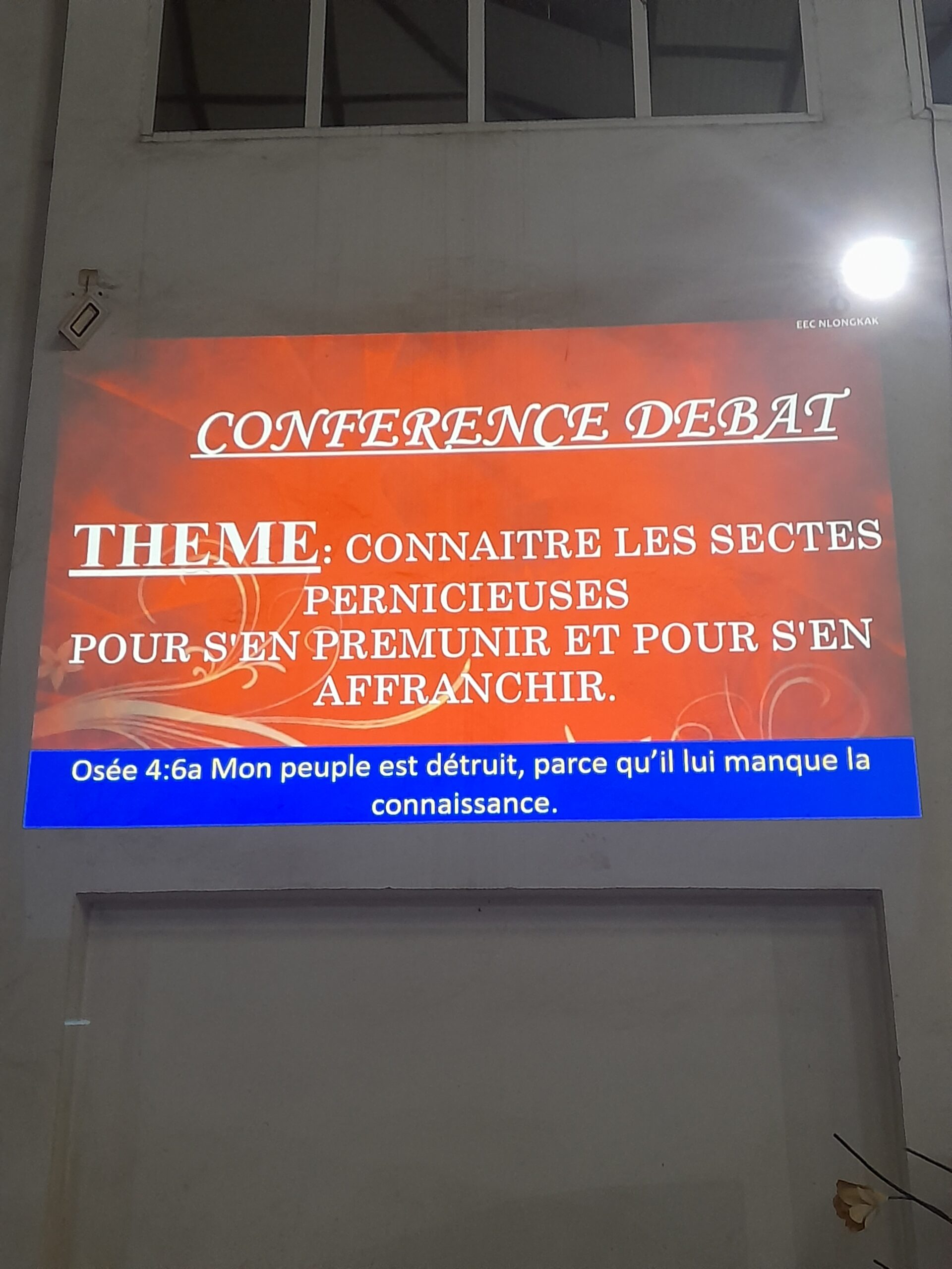 Sectes pernicieuses quand l’Église Évangélique du Cameroun s’en mêle