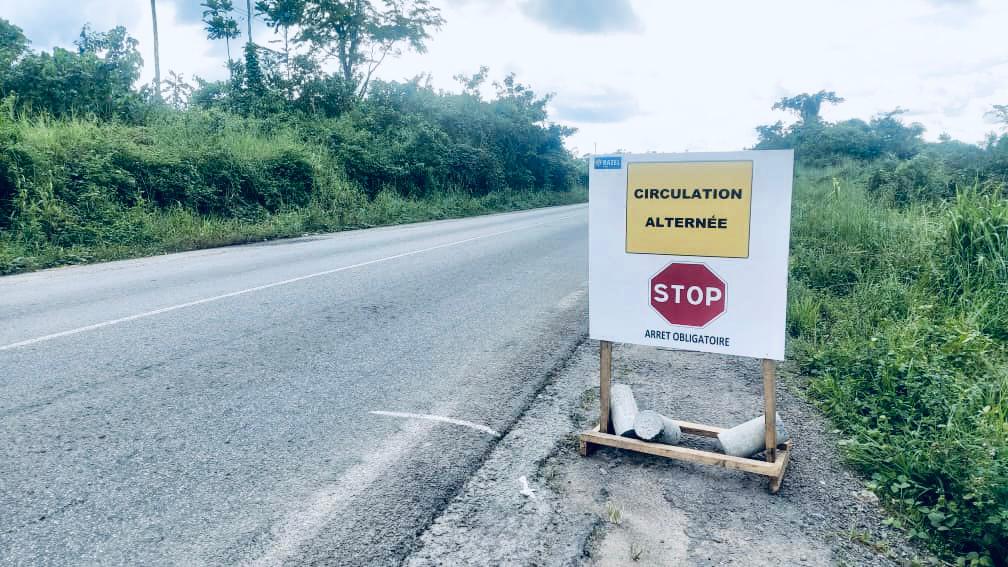 Fin des travaux d’entretien sur la route Edéa – Kribi