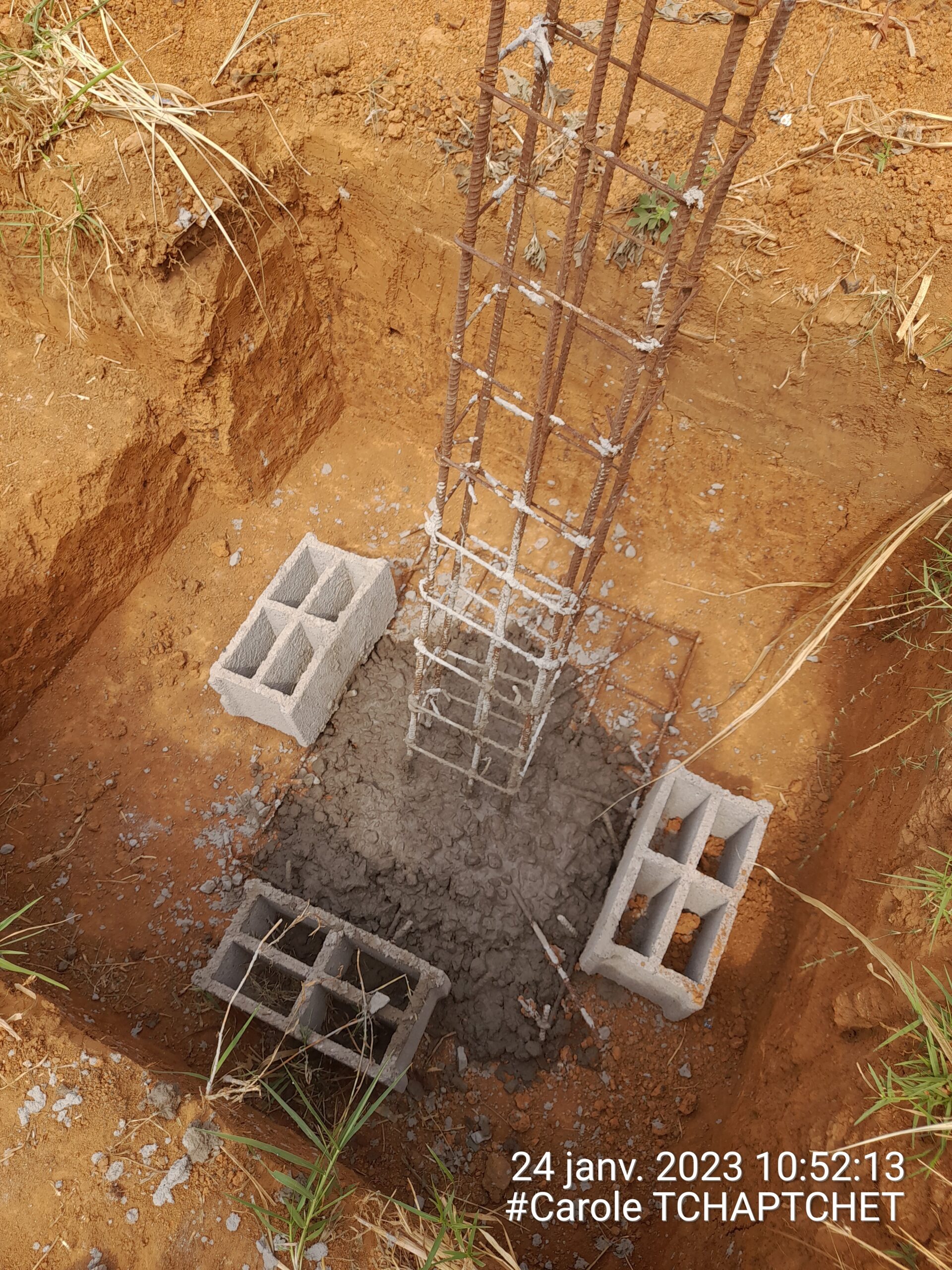 La première pierre de la construction du Dortoir du Collège Sport – Etudes Johnson posée