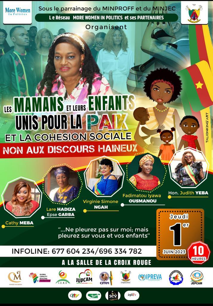 Croisade contre le discours de haine au Cameroun: Un consortium de 30 associations féminines et de jeunesse issues de la Société Civile se mobilise