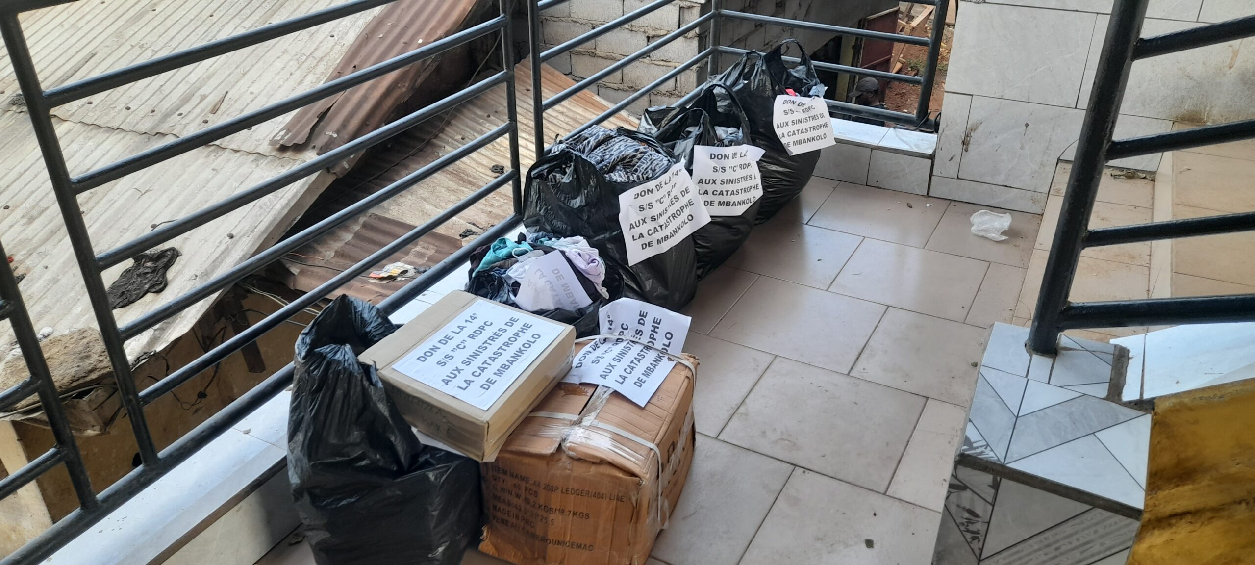 Sinistrés du Drame de Mbankolo la 14ème Sous-Section « C » RDPC du Mfoundi II sort de sa réserve