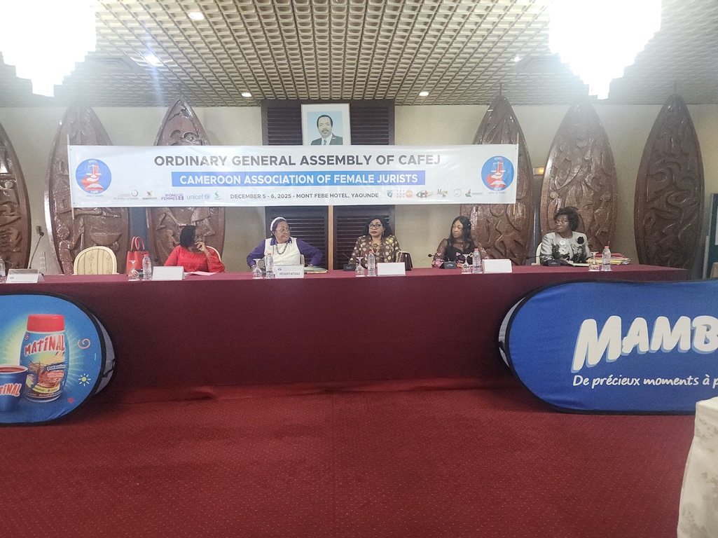 L’Association Camerounaise des Femmes Juristes satisfaite de ses activités tenues tout au long de l’année 2025
