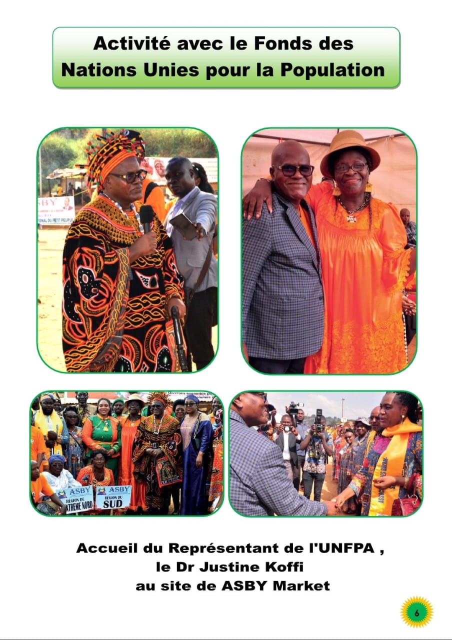Le Membre d’Honneur de l’Association des Bayam Selam du Cameroun et de la Diaspora Dr Justin Koffi de l’UNFPA à jamais aux côtés de ces mamelles nourricières